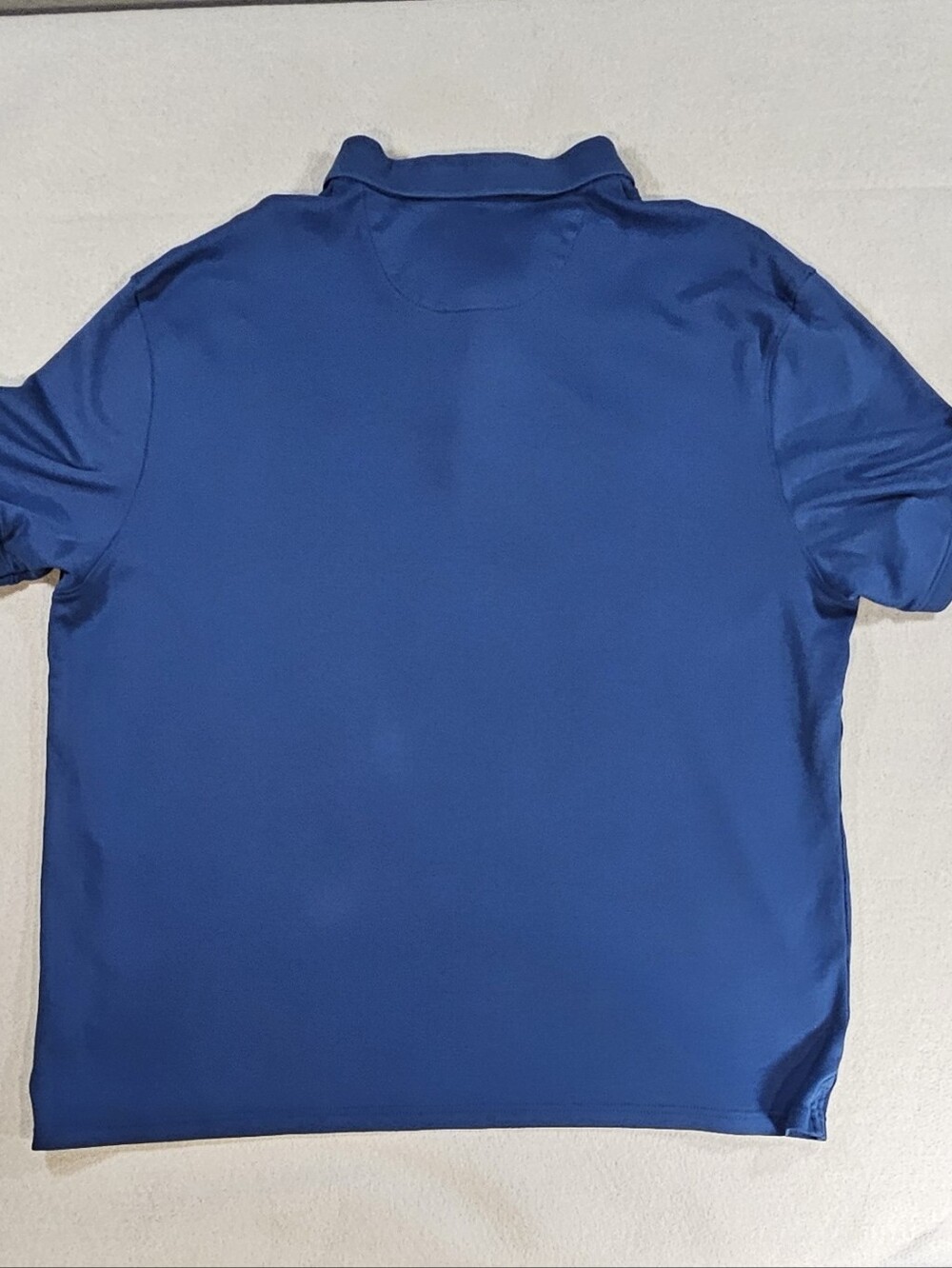 Calvin Klein Men's XXL Liquid Touch Royal Blue Polo Shirt - Picture 11 of 13